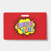 Badge Merci (Arrière)