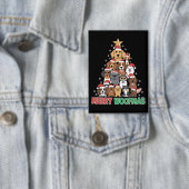 Badge Merry Woofmas Merry Christmas Dog Lovers  (Insitu)