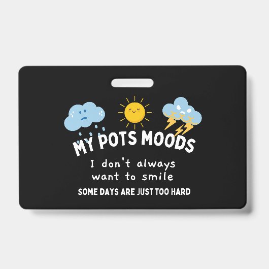 BADGE MES ÉTATS D'ÂME POTS (Avant)