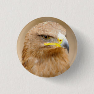 Badge met Golden Eagle Ronde Button 3,2 Cm