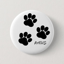 badge met poten ronde button 5,7 cm