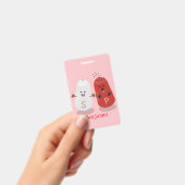 Badge Mignons shake-sel et poivre kawaii dessin animé (Manuel / portable)