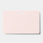 Badge Mini-esthétique Visage Logo Maquillage Artiste Ros (Arrière)