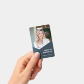 Badge Minimal Foncé Azure Photo Agent de Signature (Manuel / portable)