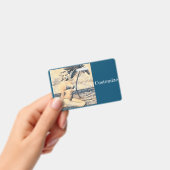 Badge Modèle de bikini blond agenouillé Thunder_Cove (Manuel / portable)