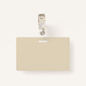 Badge Modèle de logos minimaux modernes (Dos avec clip)