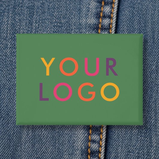 Badge Modèle de marque de logo d'entreprise Vert
