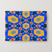 Badge Modèle floral esthétique (Recto)