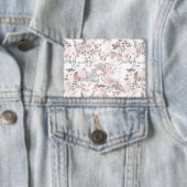 Badge Modèle floral numérique sur les tons pastel (Insitu)