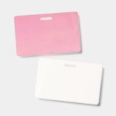 Badge Modèle vierge DIY à texte photo image (Avant & arrière)