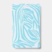 Badge Modèle Zèbre Bleu (Arrière)