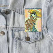 Badge Modern Beauty in a Snow Storm, version chroma (Insitu)