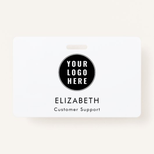 Badge Modern Simple Business Logo Manager Custom (Dos)
