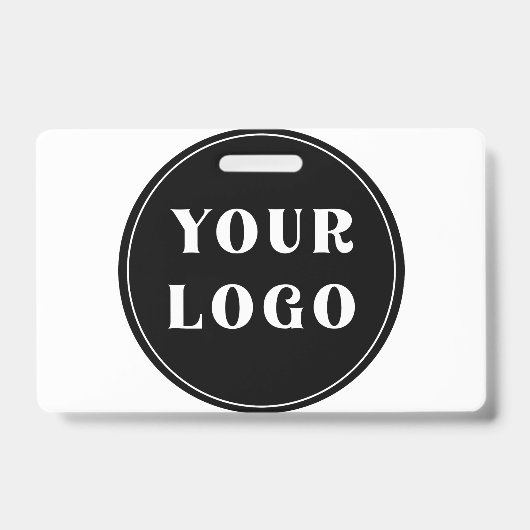 Badge Moderne, Élégant, stylé, & Personnalisable (Avant)