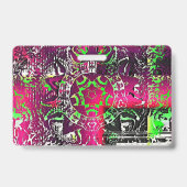 Badge Mon nom n'est pas Donna  (Arrière)