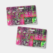 Badge Mon nom n'est pas Donna  (Avant & arrière)