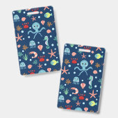 Badge Monde marin (Front & Back)