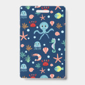 Badge Monde marin (Back)