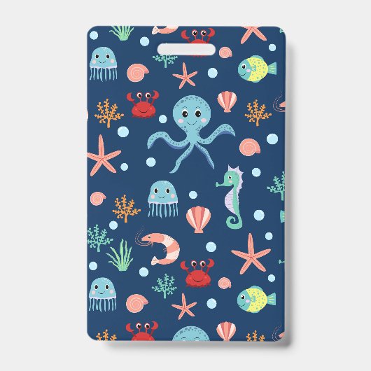 Badge Monde marin (Front)