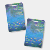 Badge Monet Water Lilies 1906 (Avant & arrière)