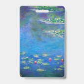Badge Monet Water Lilies 1906 (Arrière)