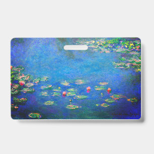 Badge Monet Water Lilies 1906