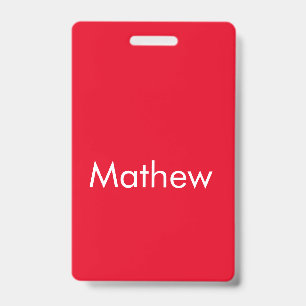 Badge monogramme simple de lettre initiale ajoutez votre
