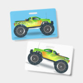 Badge Monster Truck Thunder_Cove (Avant & arrière)
