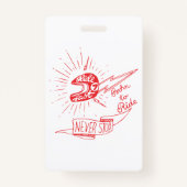 Badge Montons le cycliste (Dos)