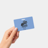 Badge Montrez le cavalier qui franchit un obstacle. (Manuel / portable)