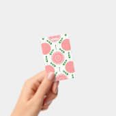 Badge  motif à fleurs roses  (Manuel / portable)