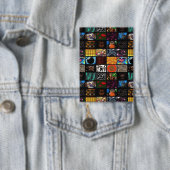 Badge Motif d'arts pop décoratifs (Insitu)