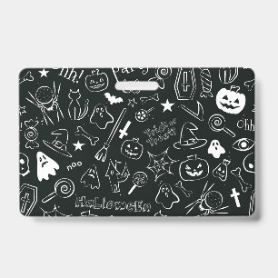 Badge Motif Halloween 1