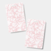 Badge Motif Marbre Rose (Avant & arrière)
