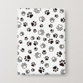 Badge Motif répété des pattes de chat (Recto)