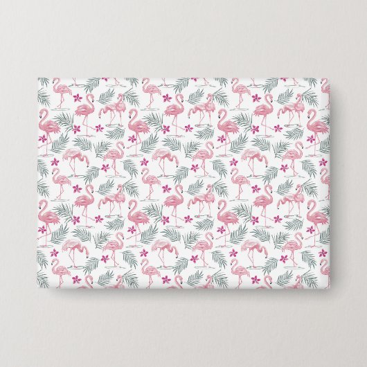 Badge Motif répété mignon des oiseaux de cygne (Recto)