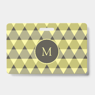 Badge Motif triangles