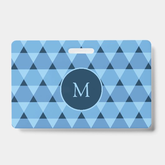 Badge Motif triangles (Avant)