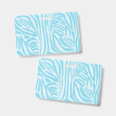 Badge Motif Zèbre Bleu (Avant & arrière)