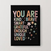 Badge Motivation de l'enseignant Premier jour Retour à l (Recto)