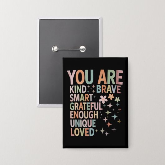 Badge Motivation de l'enseignant Premier jour Retour à l (Recto/Verso)