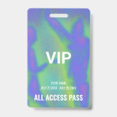 Badge Music Festival Party VIP All Access Pass Event (Face)
