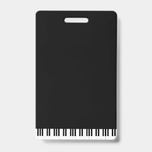 BADGE MUSIQUE DE PIANO