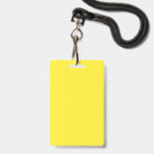 Badge MVP de volley-ball de plage (Arrière avec lanière)