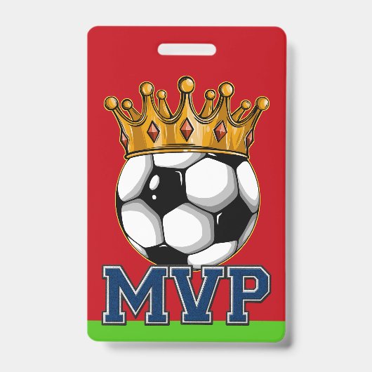 Badge MVP Soccer (Front)
