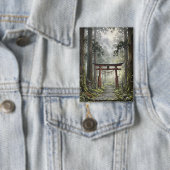 Badge Mystical forest and torii gate that symbolizes it (Insitu)