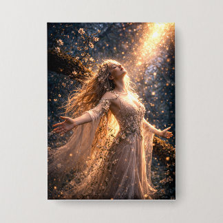 Badge Mystik Woman Épinglette – Galactiquement belle
