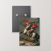 Badge Napoléon avec cheval, Col du Saint-Bernard (Recto/Verso)