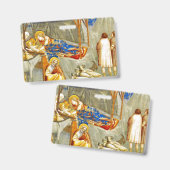 Badge Nativité Naissance de Jésus  (Avant & arrière)