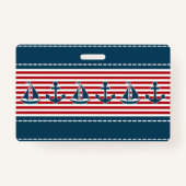 Badge Nautical design (Devant)